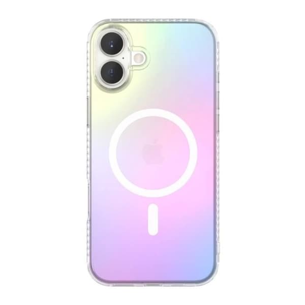 Skyddsskal - BIGBEN - iPhone 16 - Flerfärgad - Stötskyddande - Anti-gulnande behandling