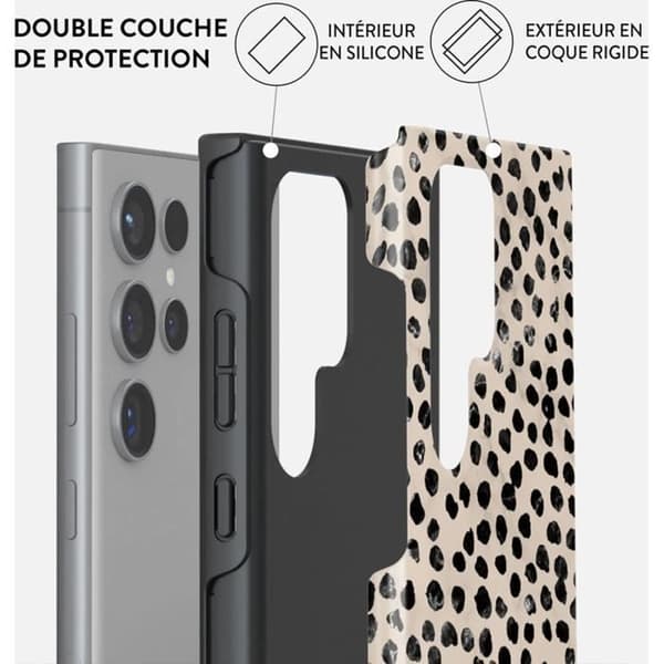 Coque - BURGA - Galaxy S24 Ultra - Almond Latte - Antichoks - Mjuk
