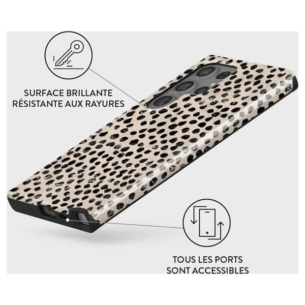 Coque - BURGA - Galaxy S24 Ultra - Almond Latte - Antichoks - Mjuk
