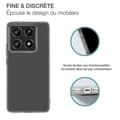Miniatyrbild 2 av 4: Coque för Xiaomi 14T Pro Mjuk SiliSoft Anti-gulning BigBen Transparent