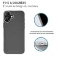 Miniatyrbild 2 av 4: Coque för iPhone 16 Plus - BIGBEN - Mjuk SiliSoft - Anti-gulning - Transparent - Optimal skydd
