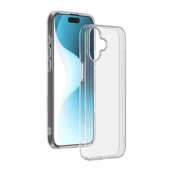 Coque för iPhone 16 Plus - BIGBEN - Mjuk SiliSoft - Anti-gulning - Transparent - Optimal skydd