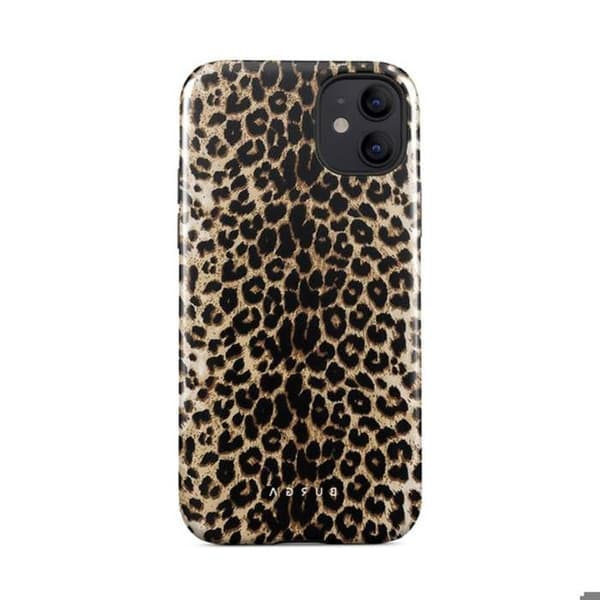 Coque Bakom för iPhone 12 Tough Mönster Spelare Burga Leopard