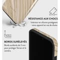 Miniatyrbild 4 av 4: Coque för iPhone 13 Pro Tough Antichocs Modèle Full Glam Burga Beige