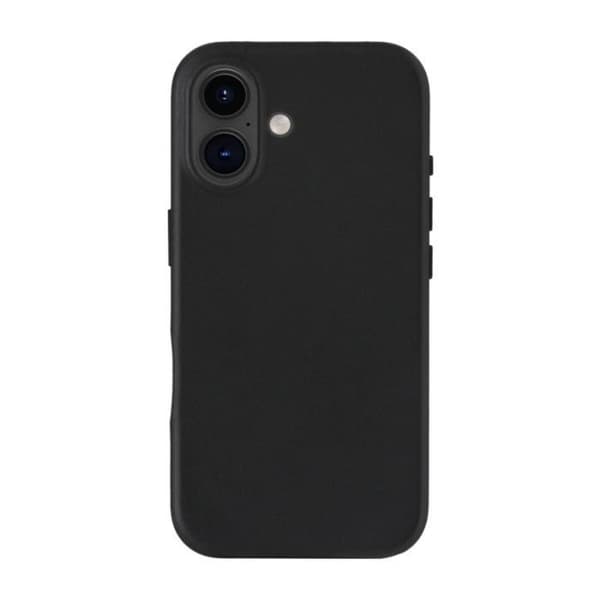Skyddsskal - DBRAMANTE1928 - iPhone 16 - Förstärkt - MagSafe - Svart Läder