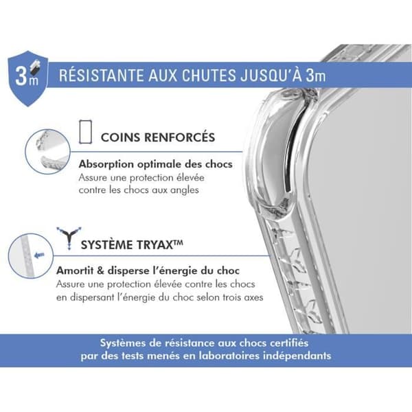Coque - FORCE CASE - Xiaomi 14T Pro - Ultra-Förstärkt - Kompatibel med MagSafe - Transparent