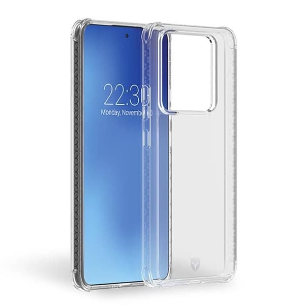 Coque - FORCE CASE - Xiaomi 14T Pro - Ultra-Förstärkt - Kompatibel med MagSafe - Transparent