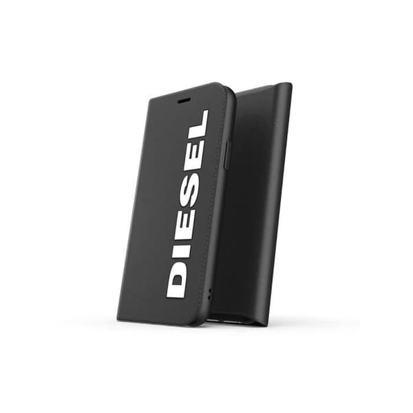 Foliofodral för iPhone 11 Pro Booklet-serien med kortfickor i TPU Diesel Svart