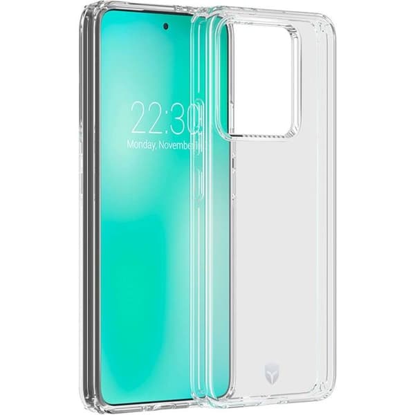 Skyddsskal - FORCE CASE - Xiaomi Redmi 14T - Förstärkt - Transparent - Stötsäker
