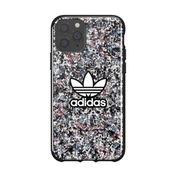 Skyddsskal för iPhone 11 Pro - Adidas - Belista Flower - Svart - Flexibelt - Glänsande - Unisex