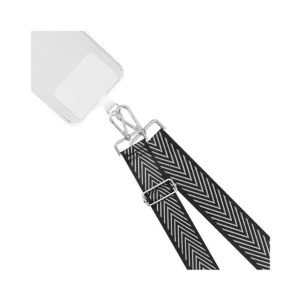 Bandoulière - BIGBEN - Universell - Svart / Silver - Mjuk - Säker grepp