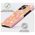 Miniatyrbild 2 av 4: Coque för iPhone 16 Pro Max MagSafe Tough Antichocs Modell Aloha Burga Rose