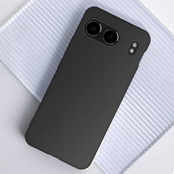 Skydd för OnePlus Nord 4 Matt Finish Mjuk Stötdämpande 3mk Svart