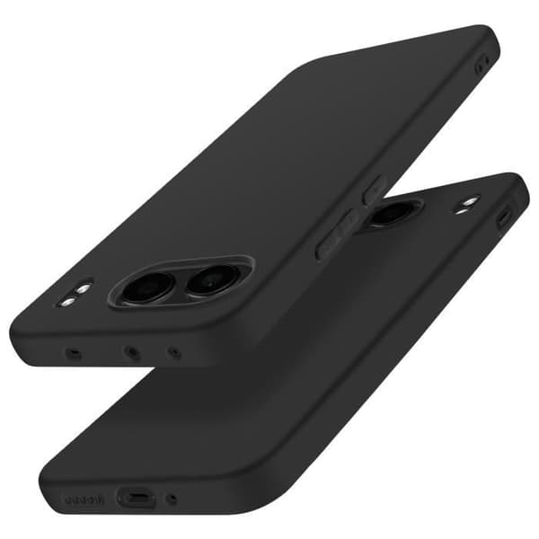 Skydd för OnePlus Nord 4 Matt Finish Mjuk Stötdämpande 3mk Svart