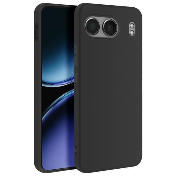 Skydd för OnePlus Nord 4 Matt Finish Mjuk Stötdämpande 3mk Svart