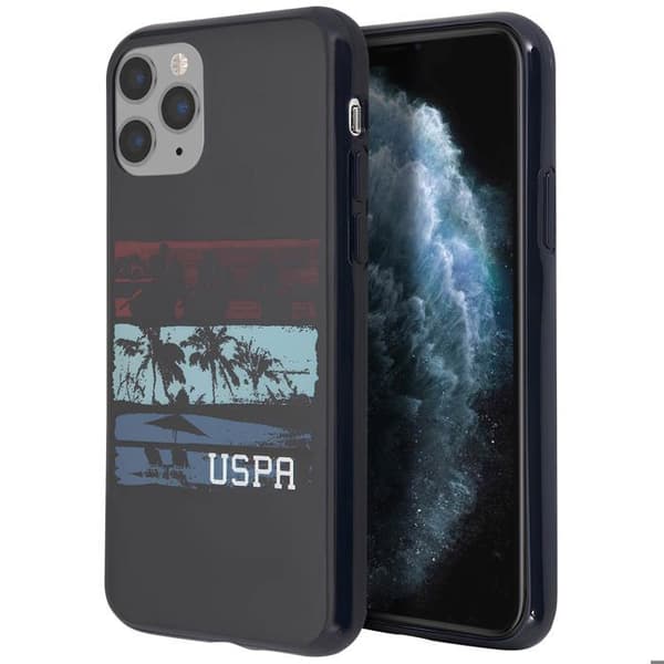 Coque för iPhone 11 Pro Max, U.S Polo, Svart