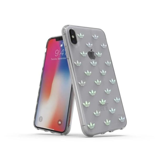 Skyddsfodral för iPhone XS Max Originals Trefoil Adidas Transparent