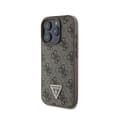 Miniatyrbild 3 av 4: Coque för Apple iPhone 16 Pro Max Edition 4G Strass Triangel Metalliserad Guess Brun