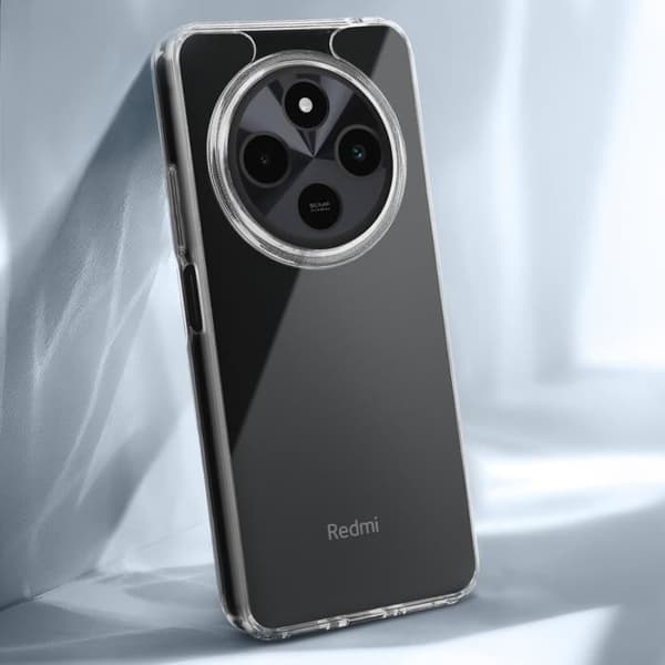 Coque för Redmi 14C Hård Kantskydd 3mk Transparent