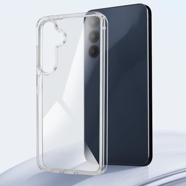 Coque för Samsung Galaxy A16 Hård Krockskydd 3mk Transparent