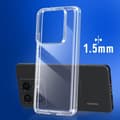 Miniatyrbild 3 av 4: Coque för Xiaomi 14T Pro Stödjer stötar med upphöjda kanter 3mk Transparent