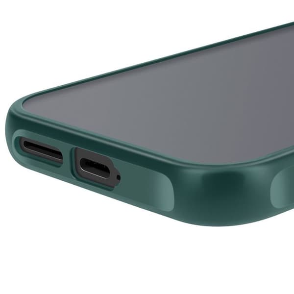 Stötsäker skydd för Google Pixel 9a med förstärkta hörn grön