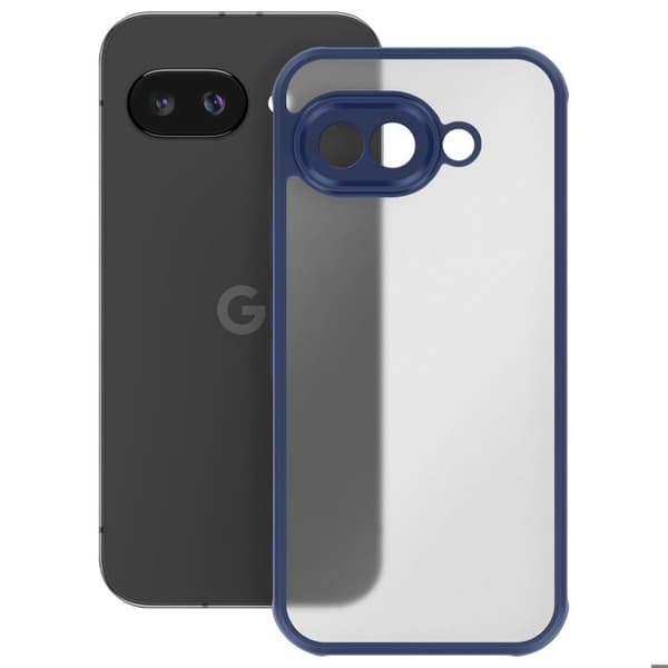 Stöttålig skal för Google Pixel 9a med förstärkta hörn Blå