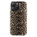 Miniatyrbild 1 av 2: Silikonskal för iPhone 15 Pro Stötsäker Elegant Leopard Höga Kanter