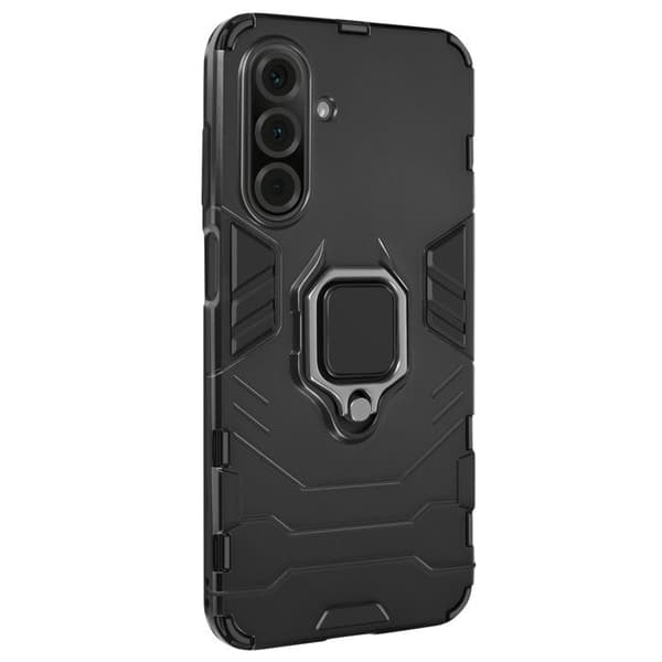 Coque för Samsung Galaxy A26 Ringstöd Stötsäker Svart