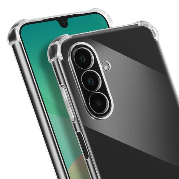 Silicone Antichock-skal för Samsung Galaxy A26 med Transparent Flätad Snöre