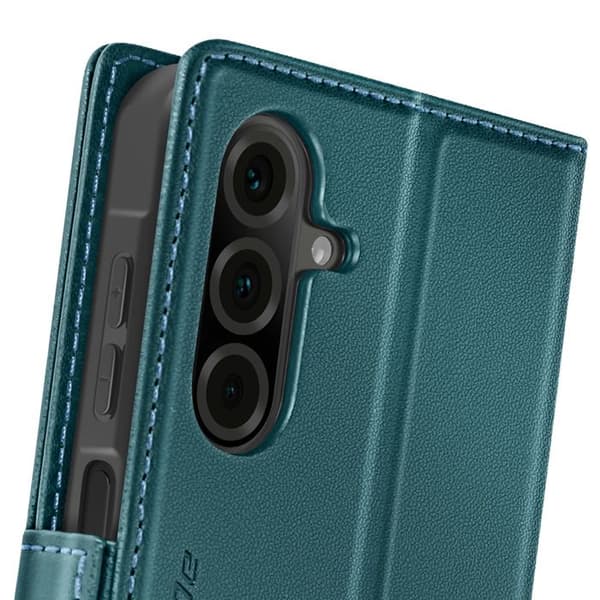 Fodral för Samsung Galaxy A26 Plånbok Anti-RFID Grön