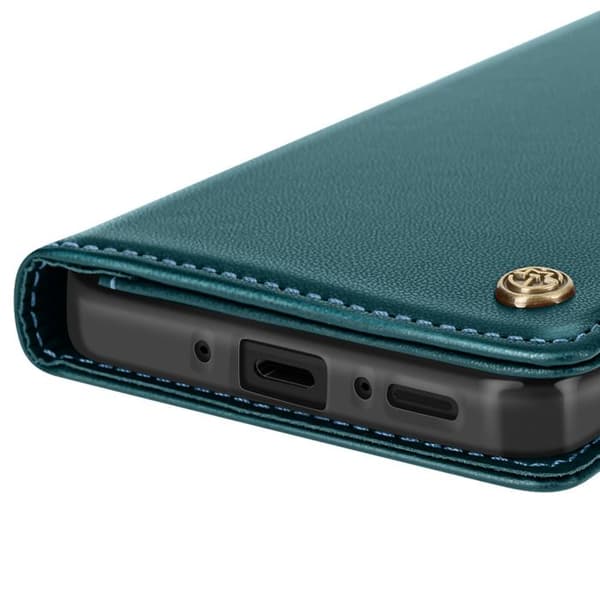 Fodral för Samsung Galaxy A26 Plånbok Anti-RFID Grön