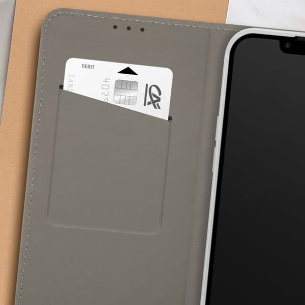 iPhone 16e Fodral Magnetiskt Kortfack Svart