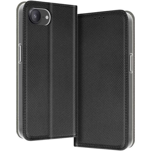iPhone 16e Fodral Magnetiskt Kortfack Svart