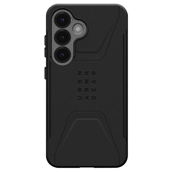 Coque för Samsung S25 Militärkvalitet Stöttålig 6m Civil UAG Svart