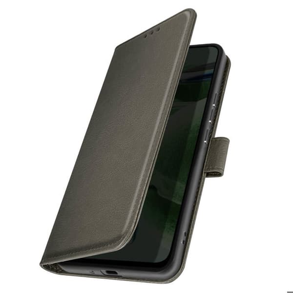 Fodral för iPhone XR Plånbok och Videostöd Grå