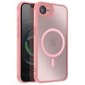 Miniatyrbild 1 av 5: Coque MagSafe för iPhone 16e Matt Frostad Baksidan Rosa Puderkant
