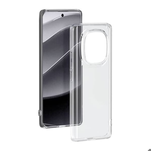 Baksida för Xiaomi Redmi Note 14 Pro Plus 5G Ekodesignad Mjuk BigBen Connected Transparent
