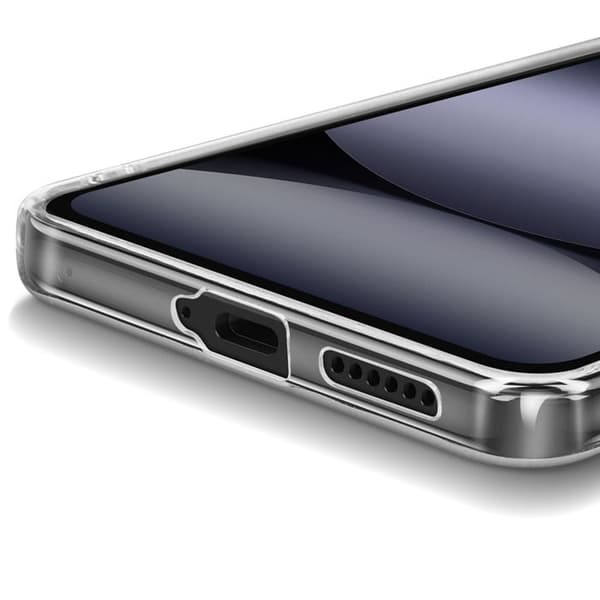 Coque för Xiaomi Redmi Note 14 4G Silikon Mjuk Mayaxess Transparent