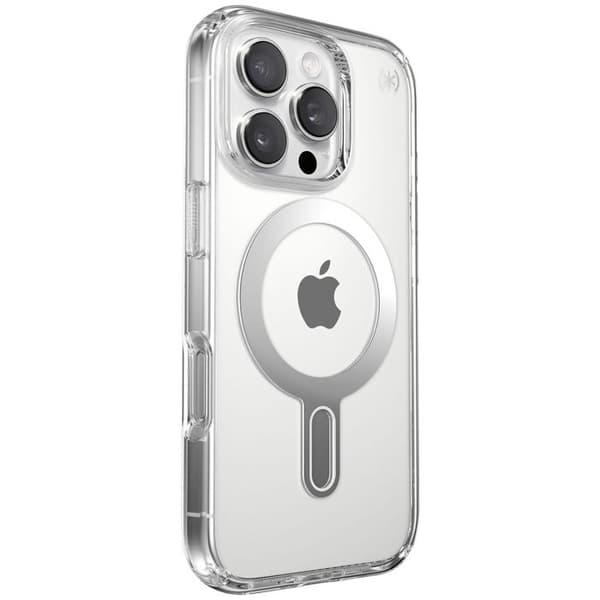 Coque MagSafe för iPhone 16 Pro Max Anti-fall Presidio Perfect-Clear Speck Transparent