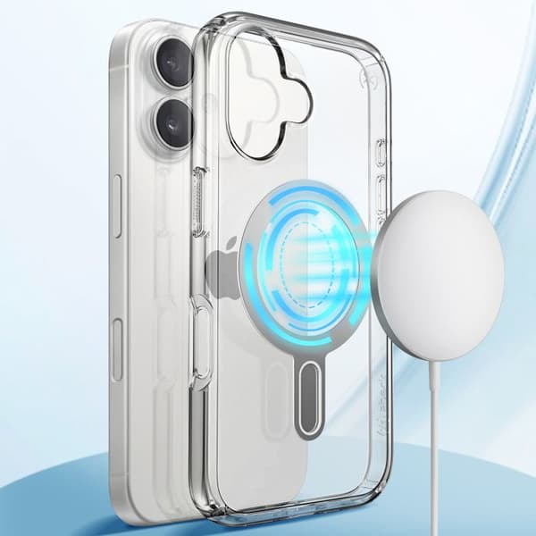 Coque MagSafe för iPhone 16 Plus Anti-drop 4m Presidio Perfect-Clear Speck Transparent