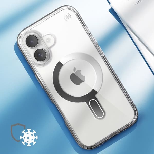 Coque MagSafe för iPhone 16 Plus Anti-drop 4m Presidio Perfect-Clear Speck Transparent