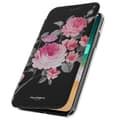 Miniatyrbild 1 av 6: Hus iPhone X / XS Plånboksfodral Lotusblomma Akashi Transparent Skal