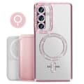 Miniatyrbild 4 av 5: Coque Diamant för Samsung Galaxy A26 MagSafe Contour Strass Rosa