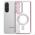 Miniatyrbild 1 av 5: Coque Diamant för Samsung Galaxy A26 MagSafe Contour Strass Rosa