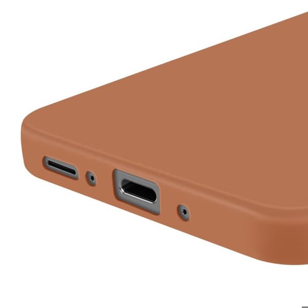 Siliconefodral för Samsung Galaxy A26, Sleek, Skydd för Kamerablocket, Brun