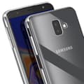 Miniatyrbild 4 av 4: Täckskal för Samsung Galaxy J6 Plus Silikon Mjuk Design Tunn Lätt Transparent