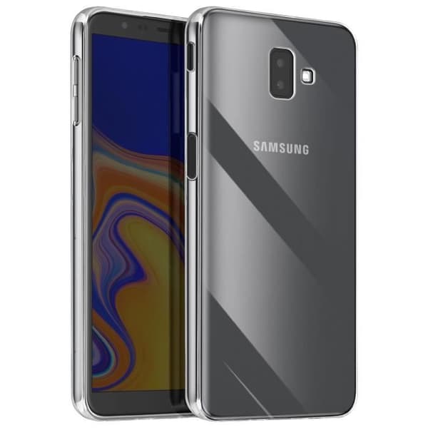 Täckskal för Samsung Galaxy J6 Plus Silikon Mjuk Design Tunn Lätt Transparent