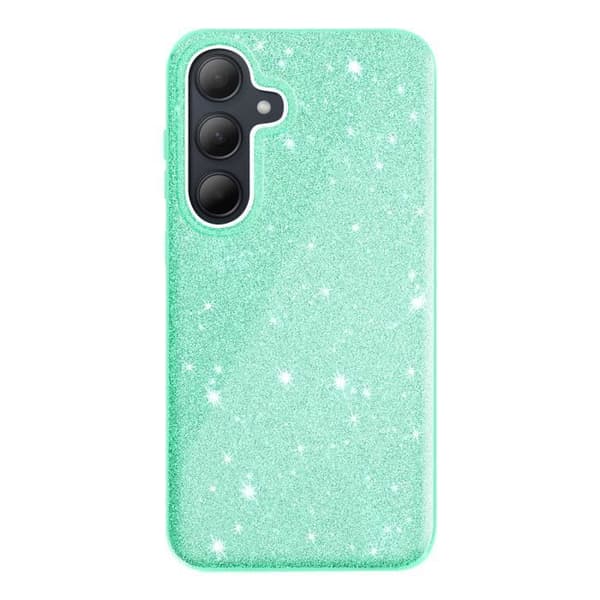Coque Paillette för Samsung Galaxy A35 Silikon Ultra tunn Grön