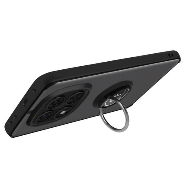 Coque för Xiaomi Redmi Note 14 Pro 5G / 4G och Note 14 Pro Plus Ring Svart